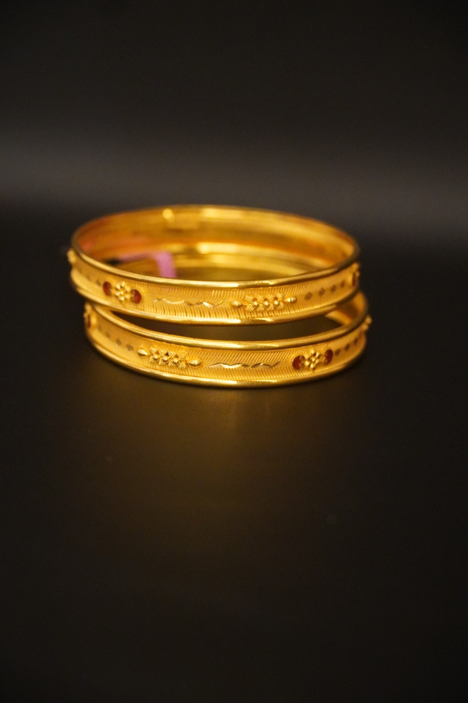Ladies' Gold Kada - E738 view 3