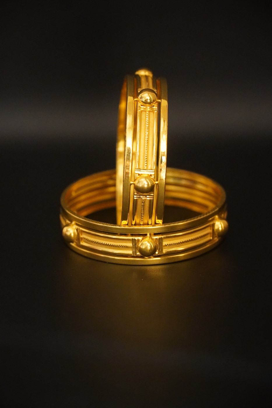 Ladies' Gold Kada - H491 view 2