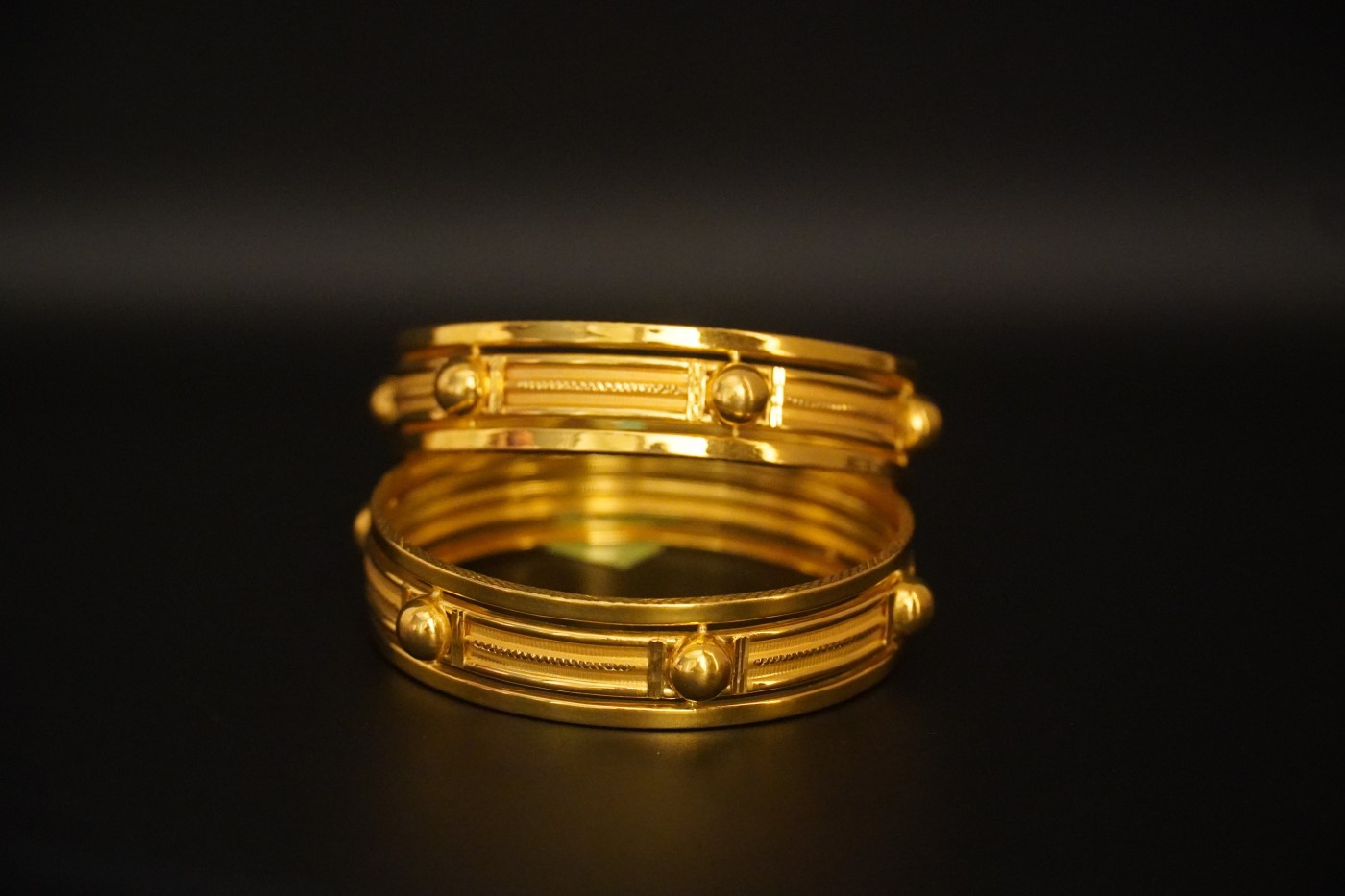 Ladies' Gold Kada - H491 view 3