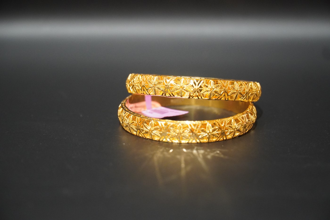 Ladies' Gold Kada - K512 view 2