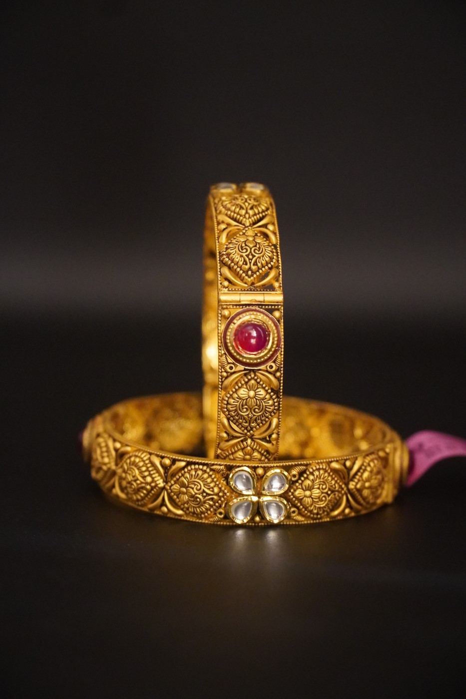 Ladies' Gold Kada - W686