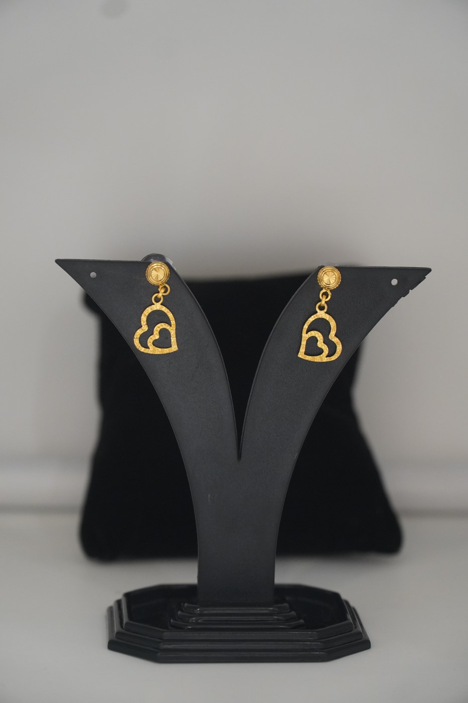 Gold Tops Earrings - I186