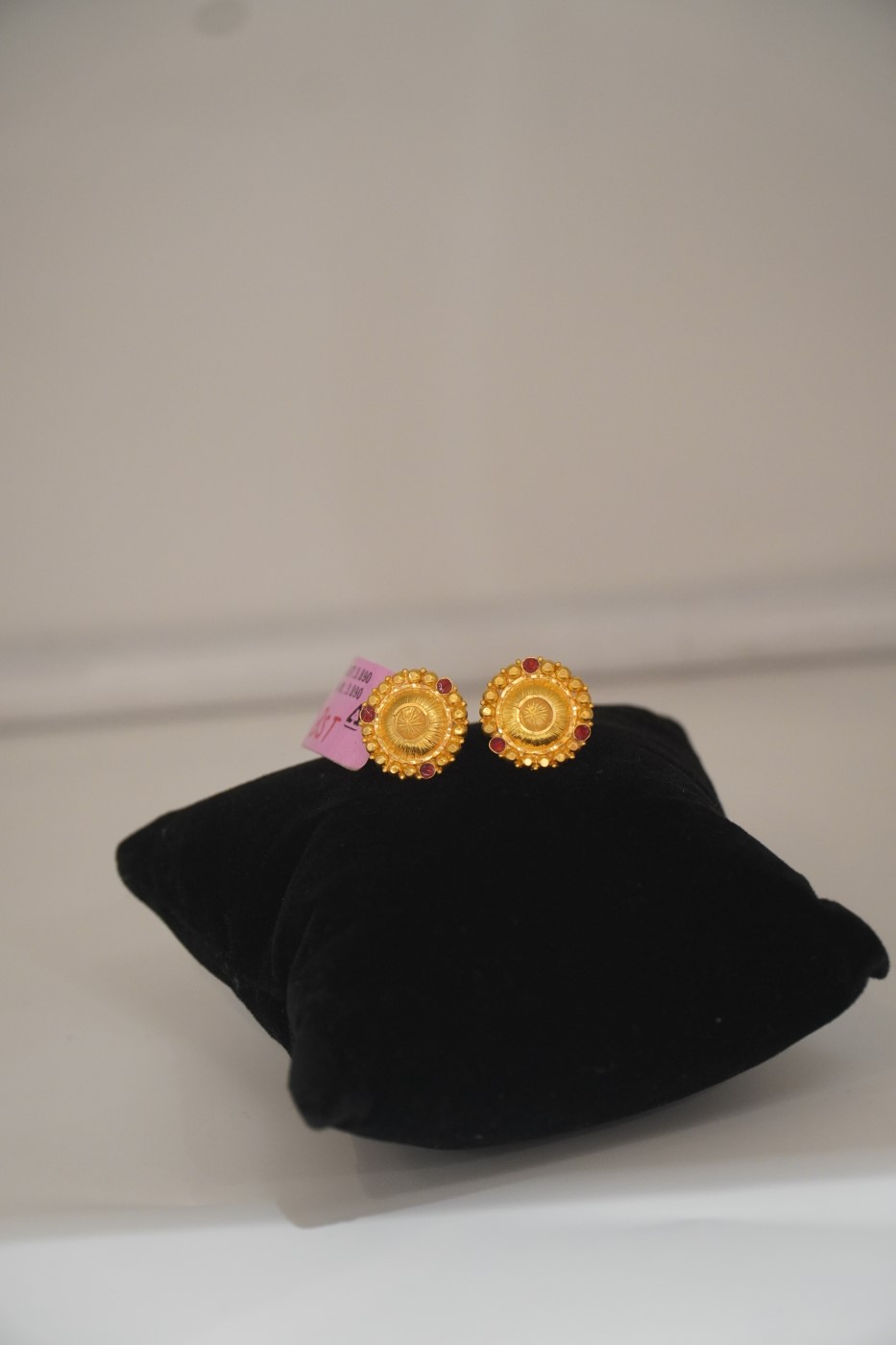 Gold Tops Earrings - N299 view 2