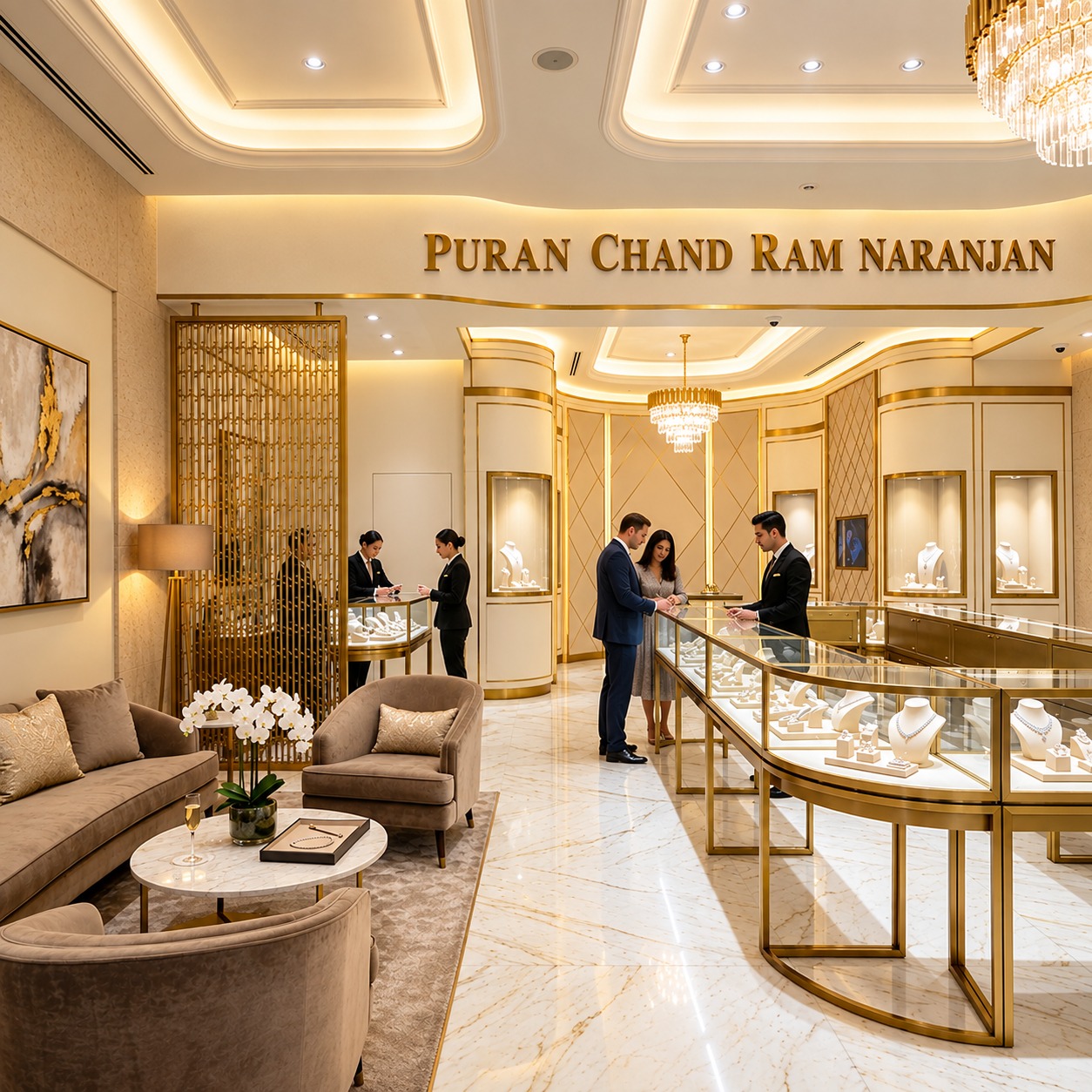 About PCRN Jewellers Store Interior