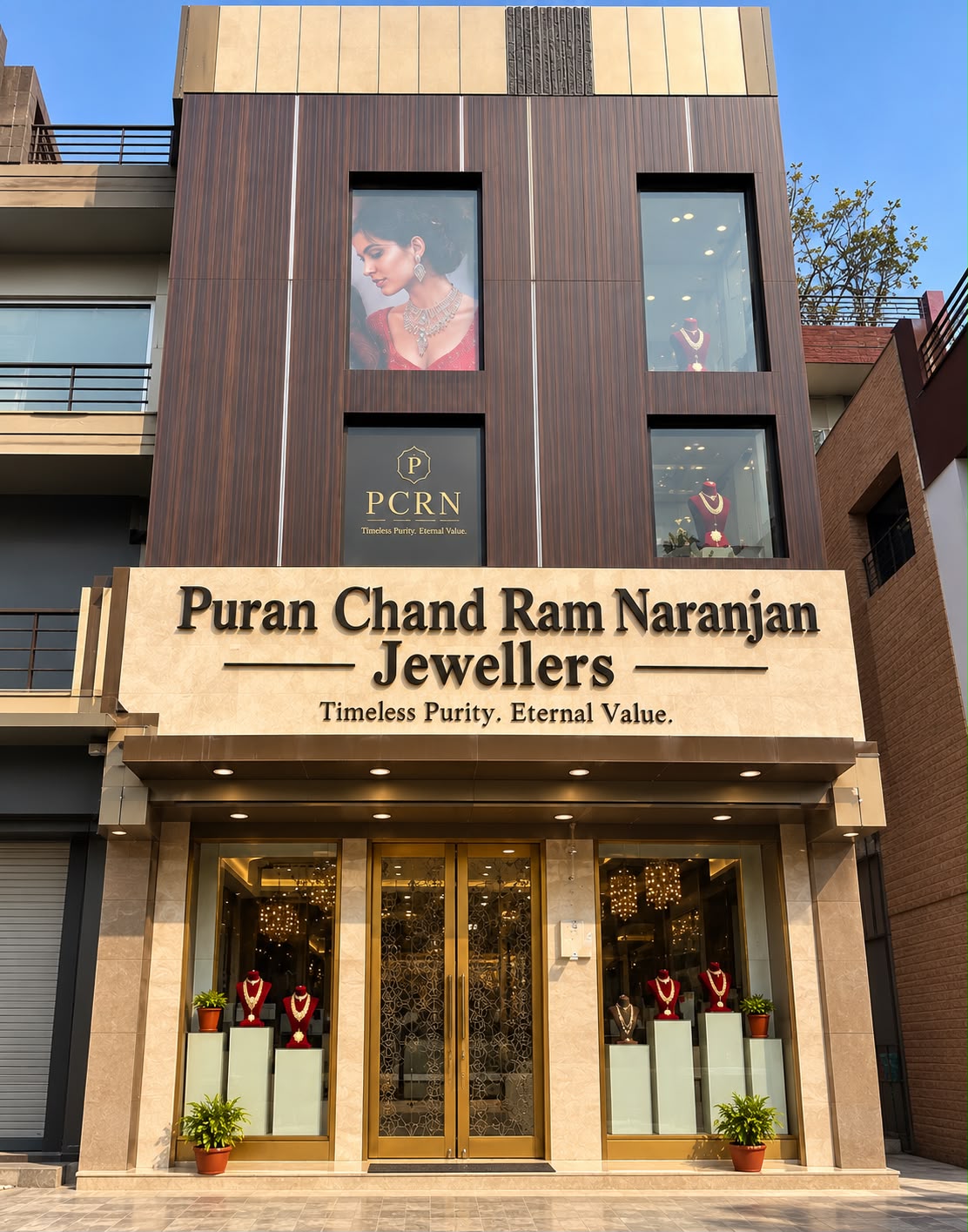 Puran Chand Ram Naranjan Jewellers Flagship Store Storefront