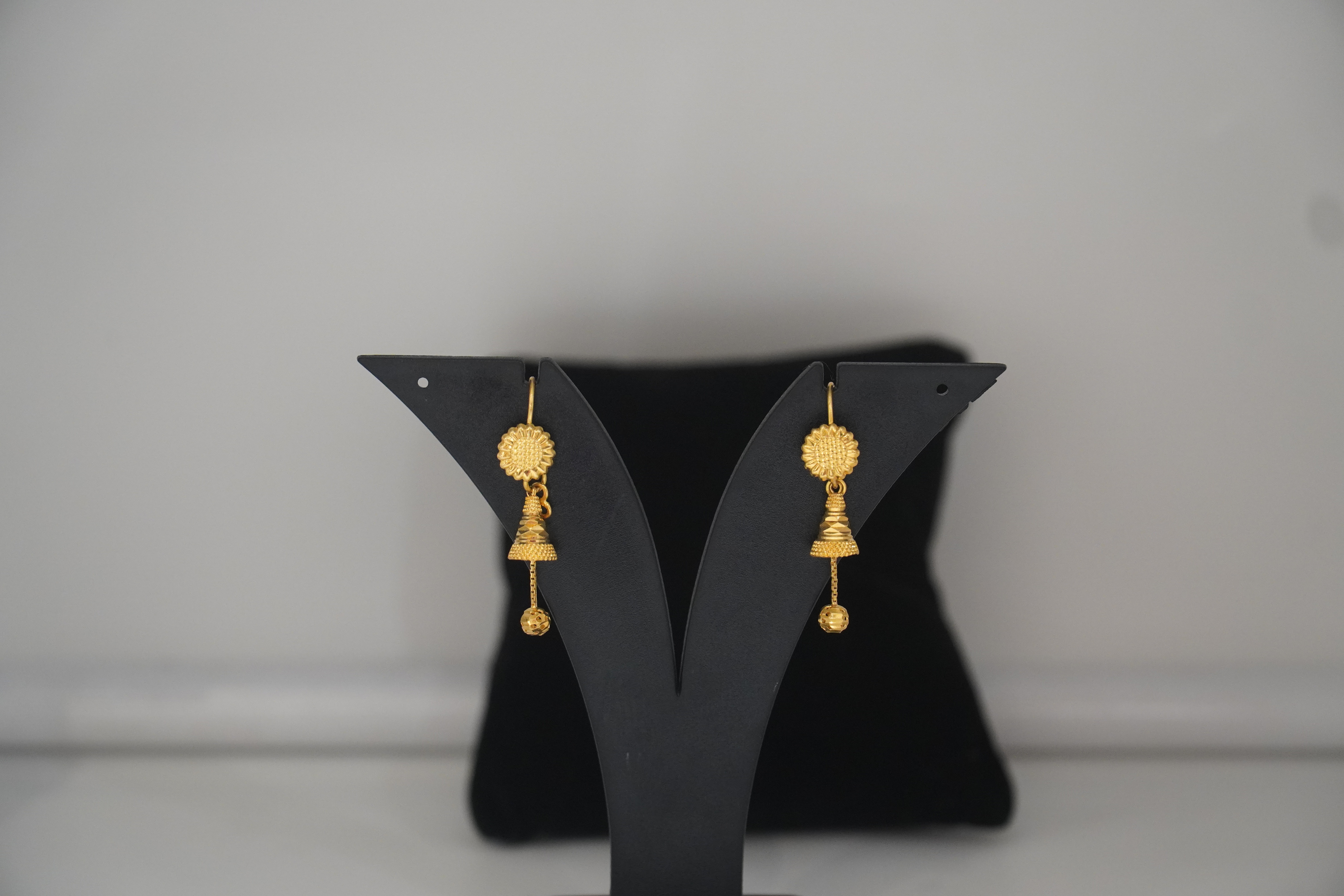 Gold Tops Earrings - F023