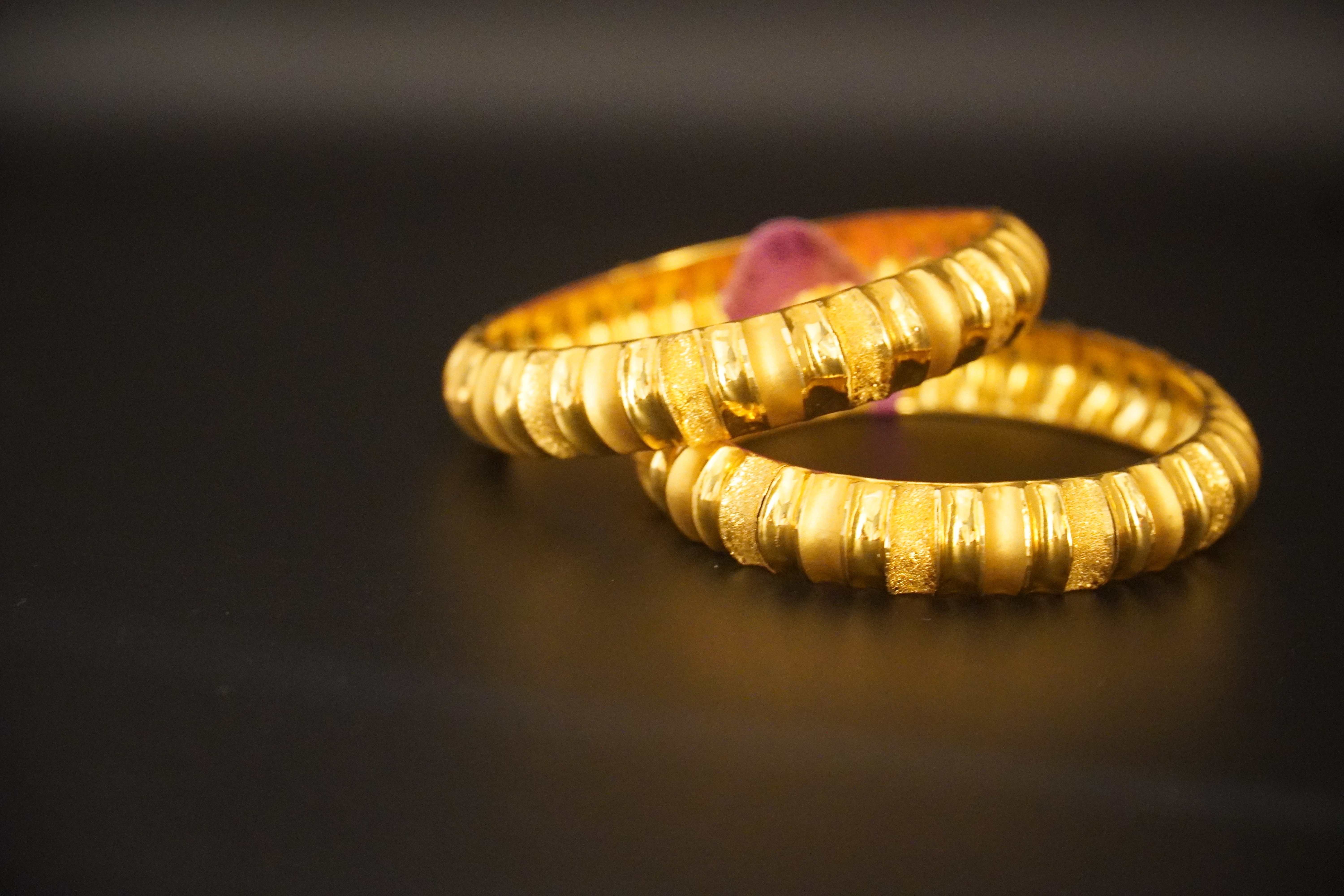 Ladies' Gold Kada - H371